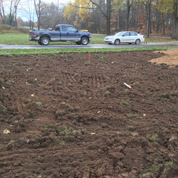 marked out drainfield