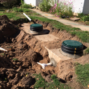 septic tanks